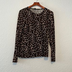 MaxMara Weekend Animal Print Top